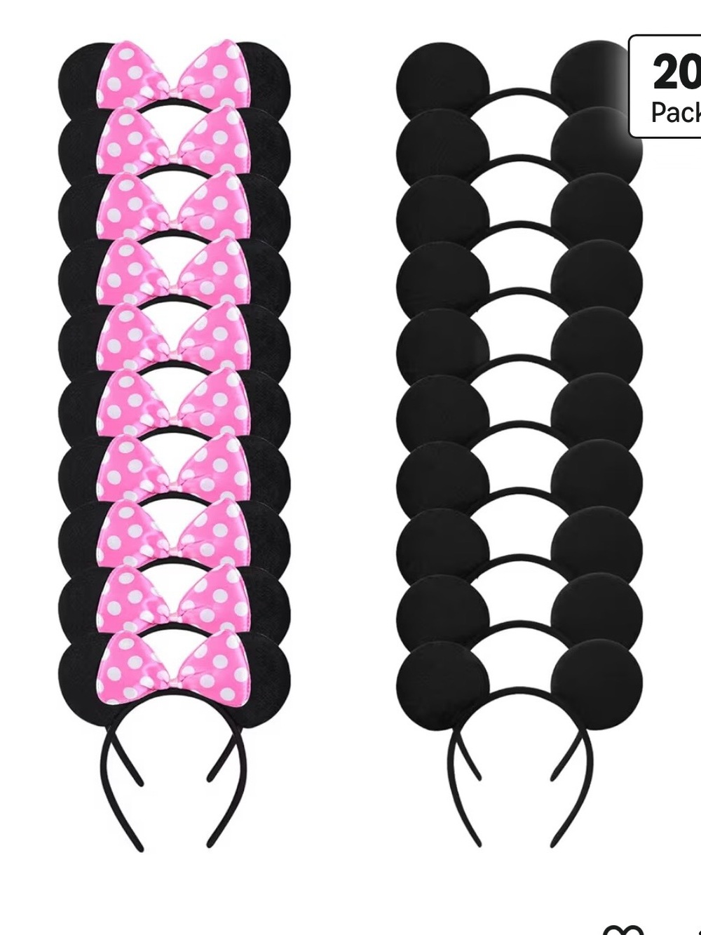 20 Pack of Mouse Ears